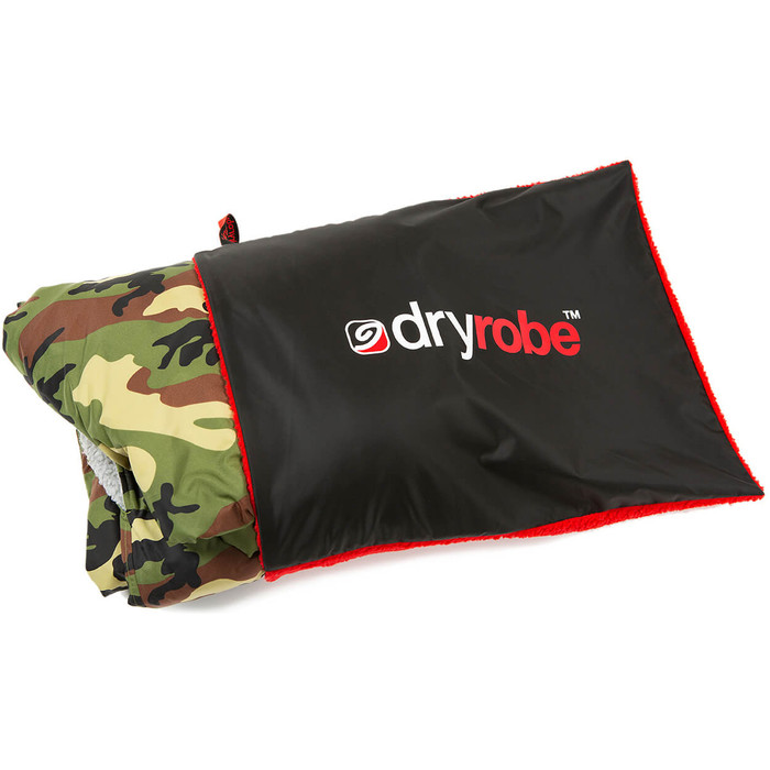 2023 Dryrobe Cushion Cover DRYCC - Black / Red